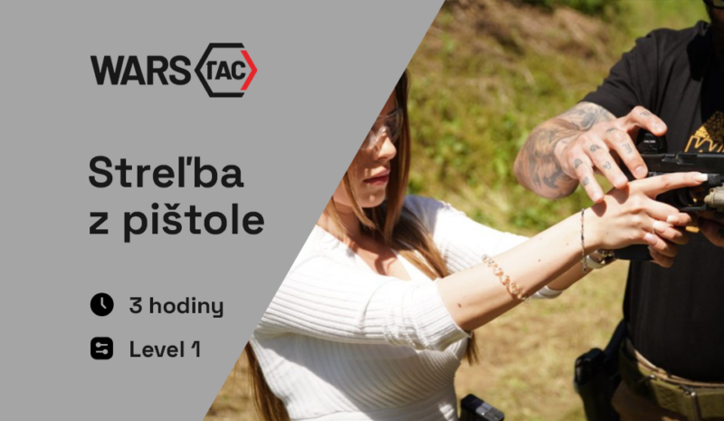 Kurz streľby z pištole  - Level 1
