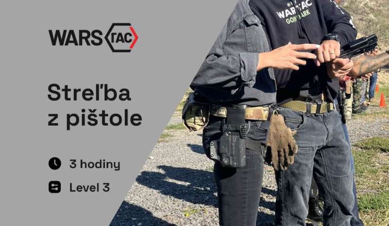 Kurz streľby z pištole  - Level 3