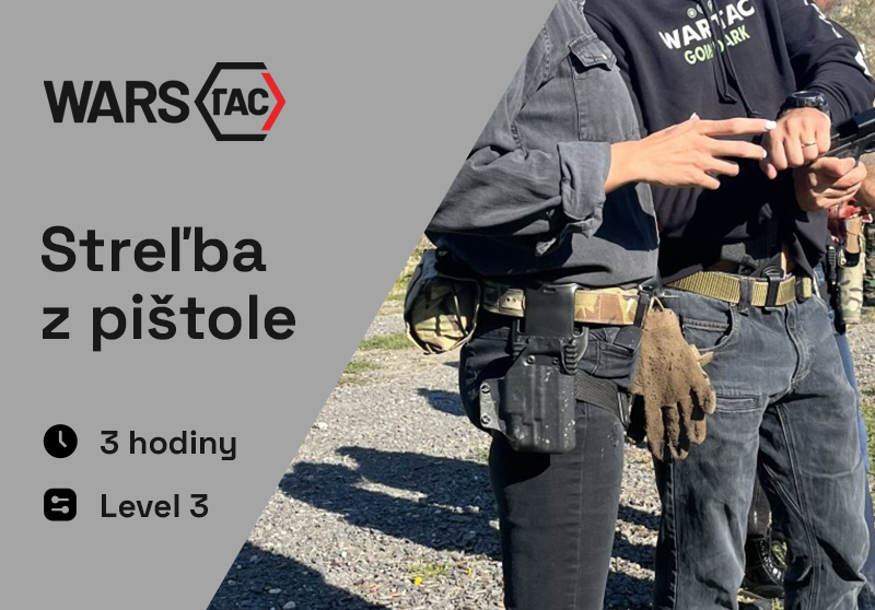 Kurz streľby z pištole  - Level 3