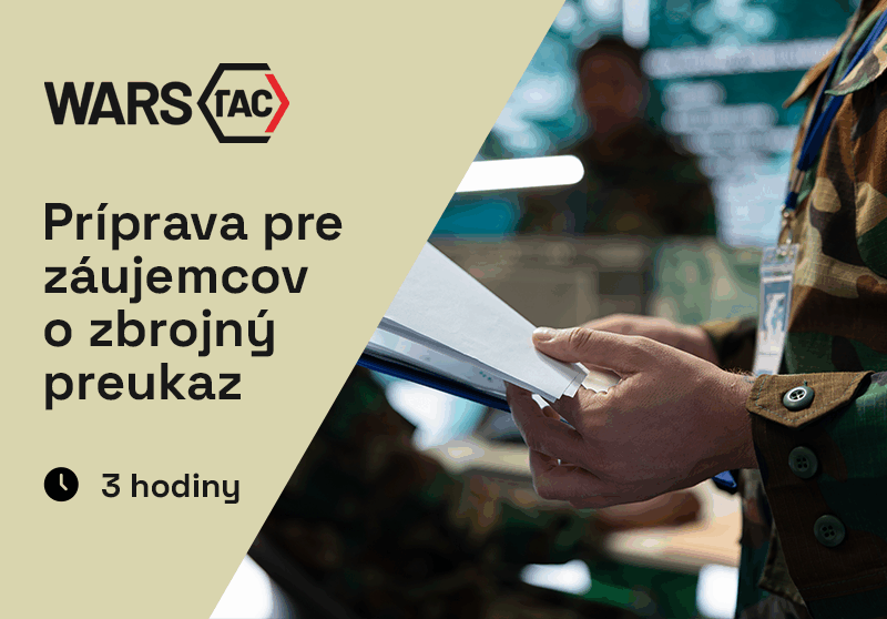 Príprava pre záujemcov o zbrojný preukaz